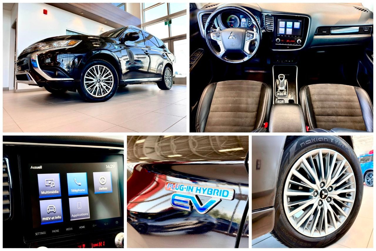 Mitsubishi Outlander PHEV 2020 Noir Notre-Dame-des-Prairies - photo #16
