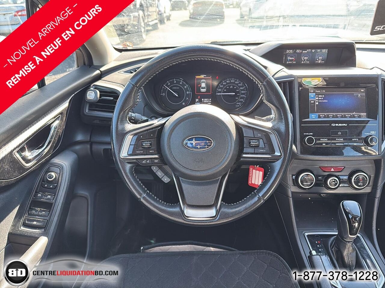 Subaru Impreza 2.0i TOURING | BD0462 2018 Argent Granby - photo #13