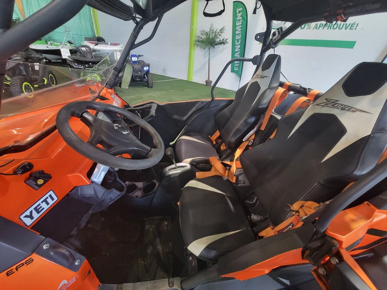CFMOTO ZFORCE 2021 Orange Longueuil, - photo #10
