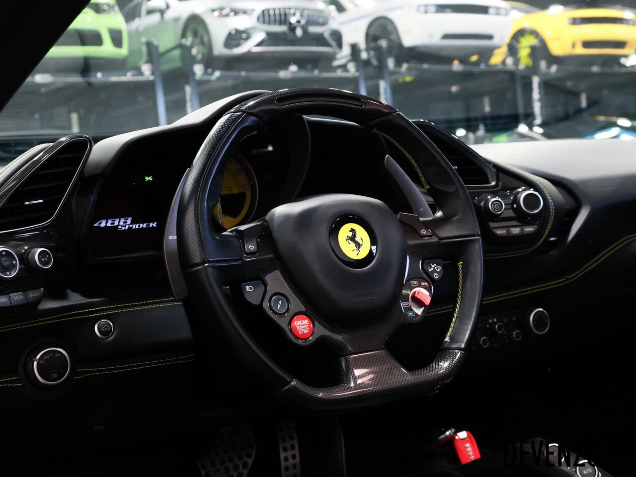 Ferrari 488 2017 Jaune Saint-Eustache - photo #16