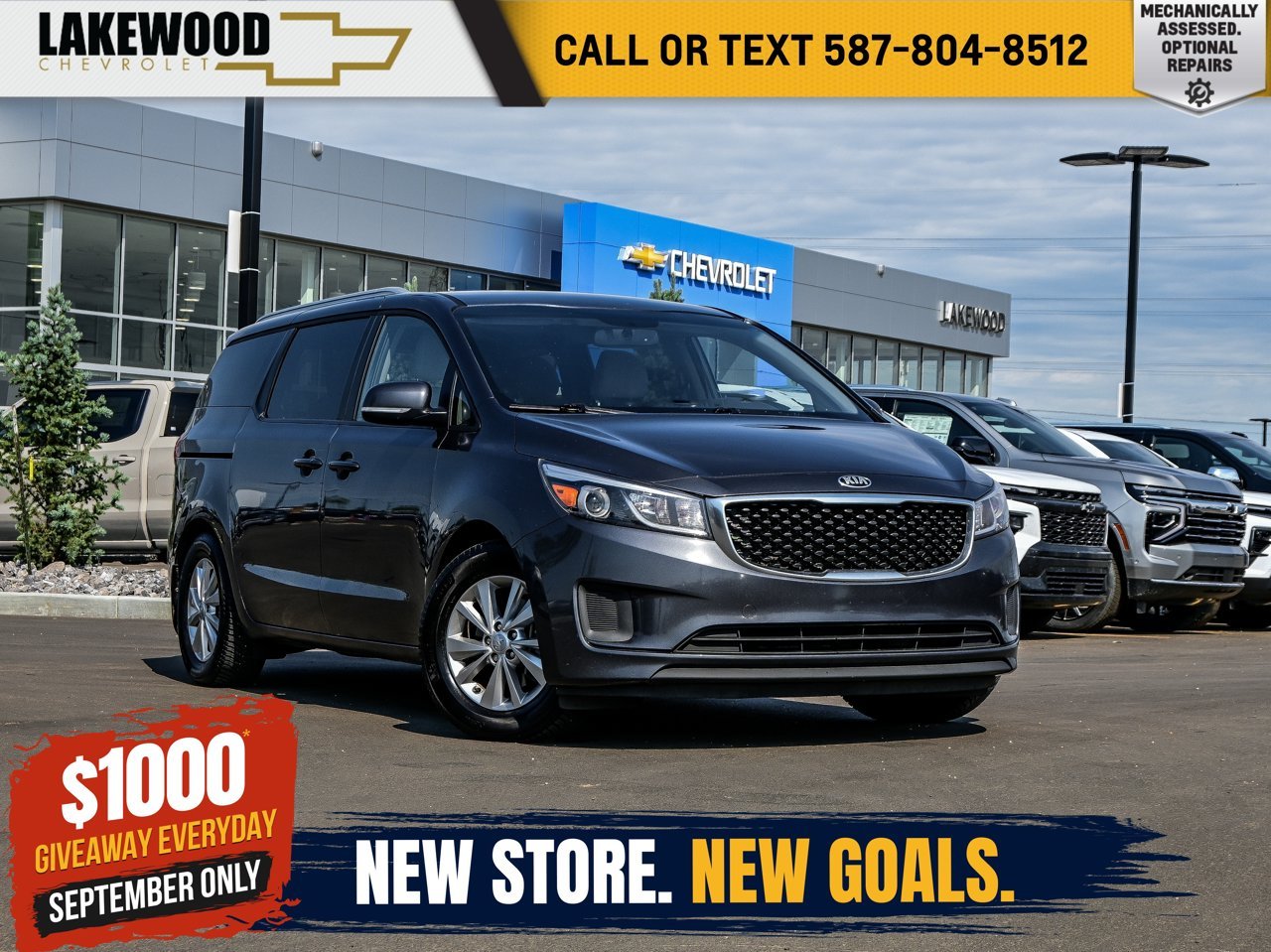2017 Kia Sedona 4dr Wgn LX Grey Sherwood Park - photo #0
