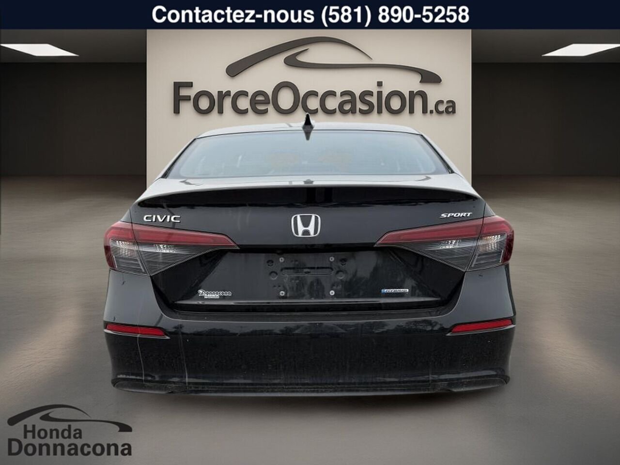 2025 Honda Civic Sedan Black  - photo #7