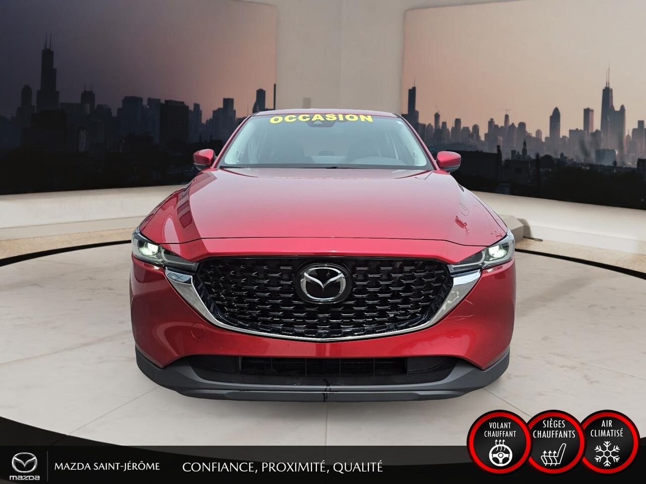 2025 Mazda CX-5 Red Sainte-Agathe-des-Monts - photo #2