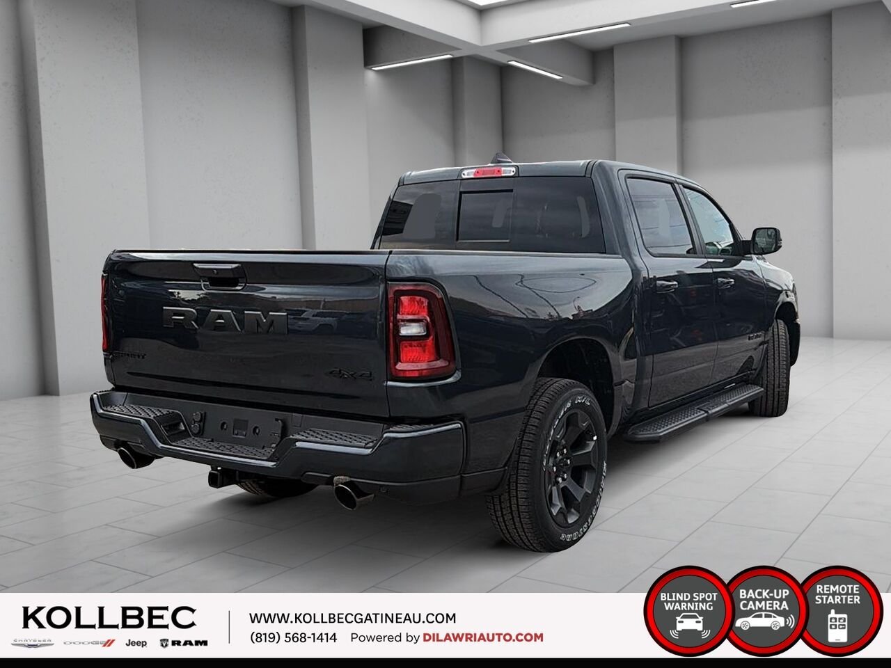RAM 1500 261300 | Sport cabine d'équipe 4x4 caisse de 5 pi 7 po 2026 Bleu forgé métallisé Gatineau - photo #4