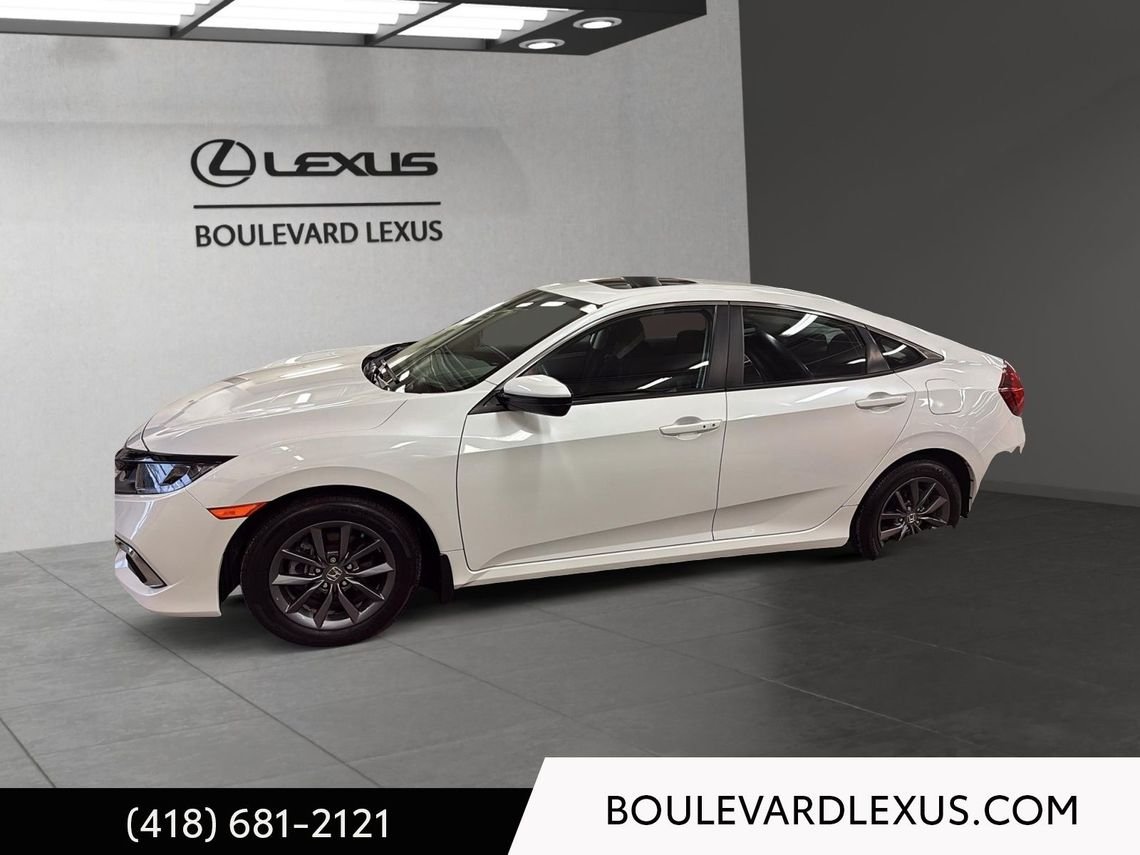 2020 Honda Civic White Quebec - photo #24