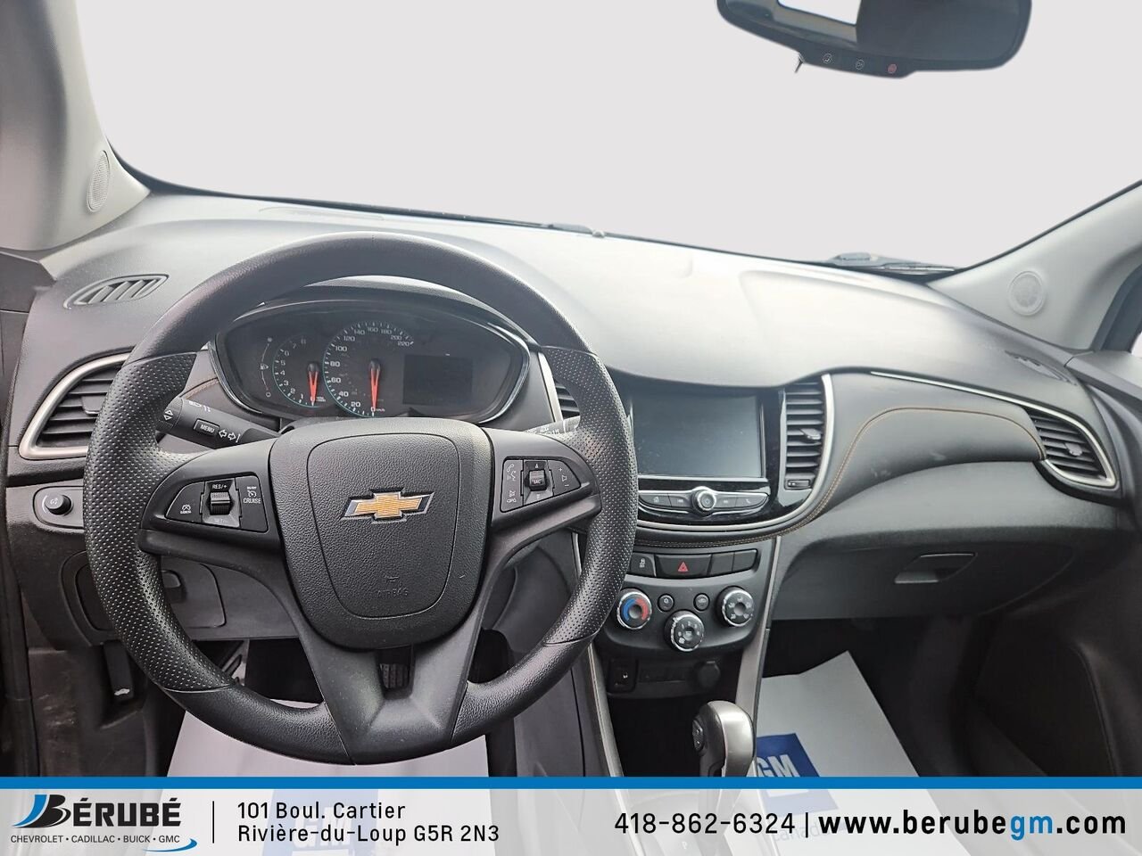 CHEVROLET TRAX FWD LT 2017 Noir Rivière-du-Loup - photo #9