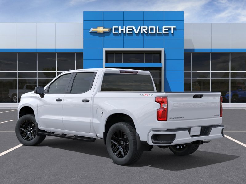 2026 CHEVROLET Silverado 1500 Custom cabine multiplace 4RM 147 po SUMMIT WHITE