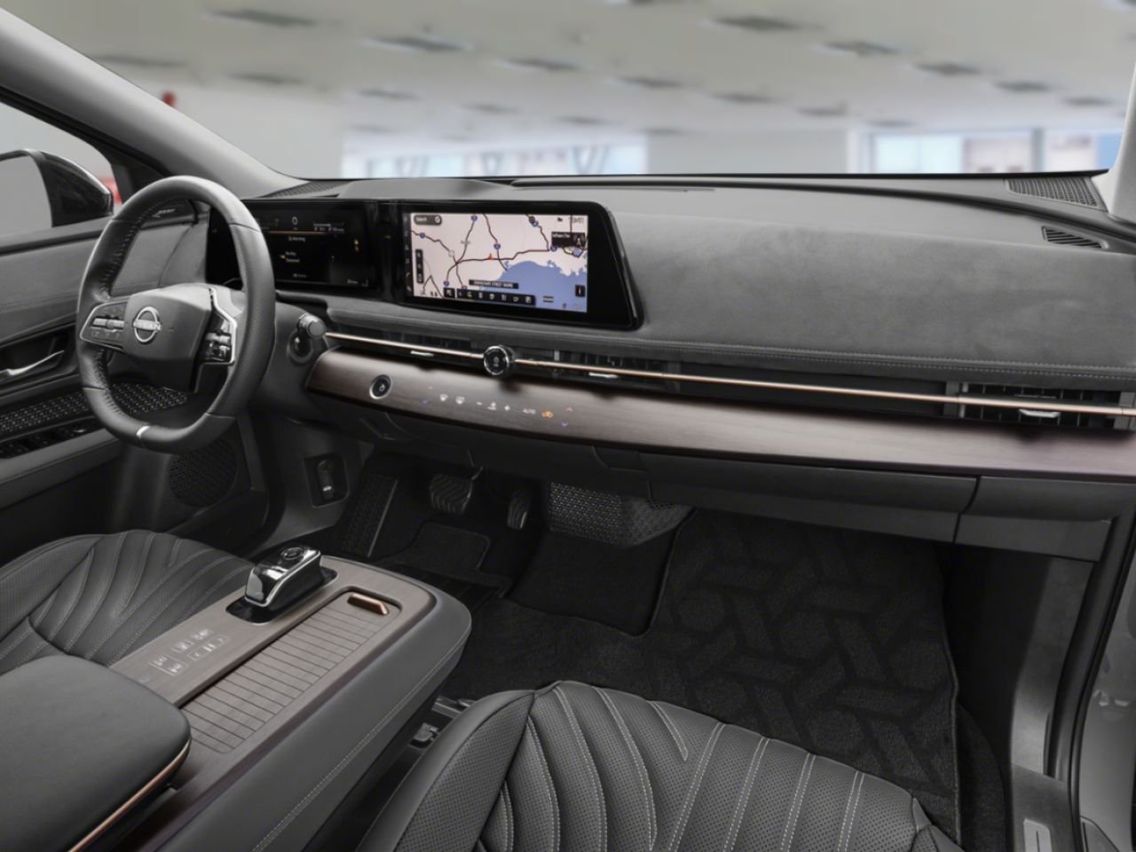 NISSAN ARIYA 2027 Blanc Everest nacré triple couche Saint-Georges - photo #10