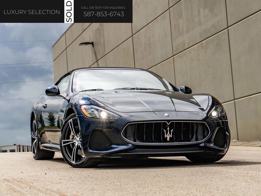 2018 Maserati GranTurismo MC Convertible Sport (NO LUXURY TAX)