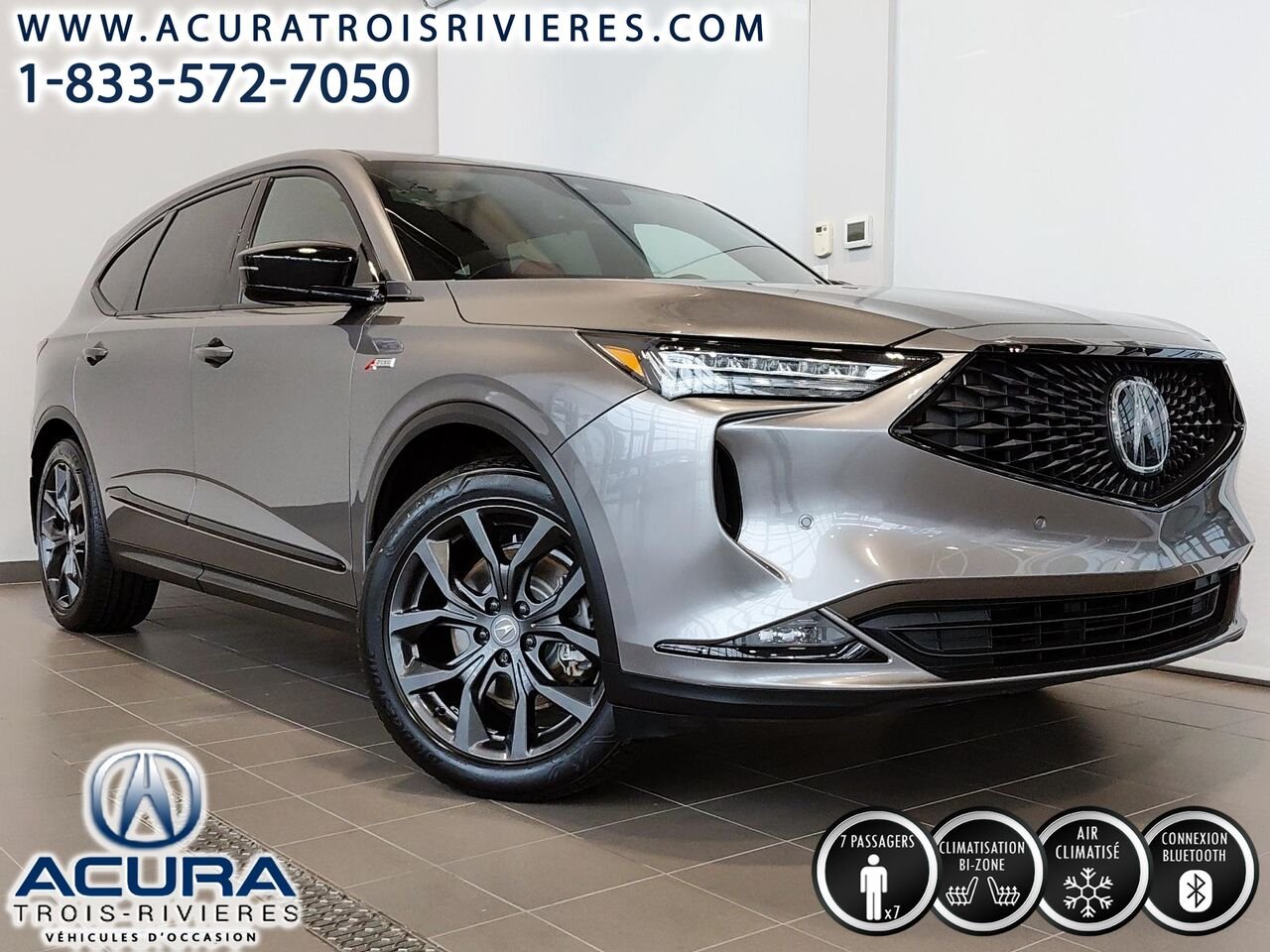 Acura MDX A-SPEC 2022 Gris Trois-Rivières - photo #0