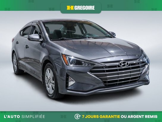 2019 Hyundai Elantra Preferred AUTO AC GR ELEC MAGS CAM RECULE BLUETOOT Grey