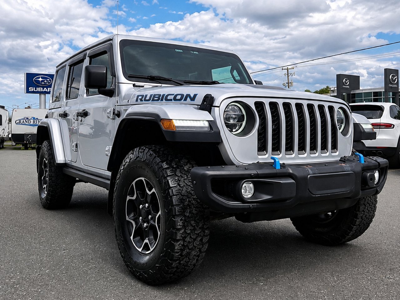 2022 Jeep Wrangler 4xe RUBICON Silver Granby - photo #9