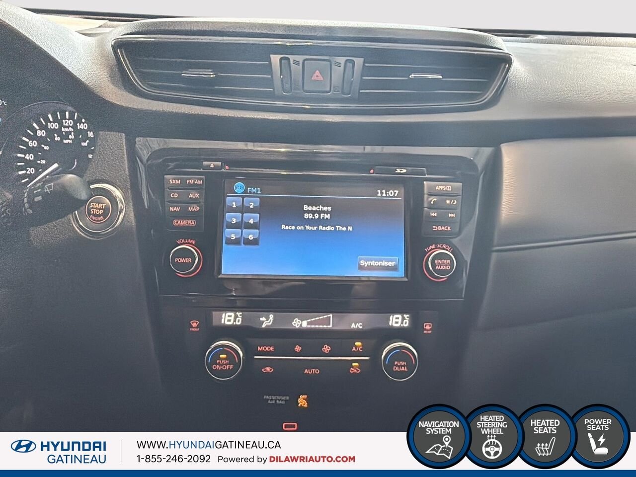 Nissan Rogue 2017 Rouge Gatineau - photo #13