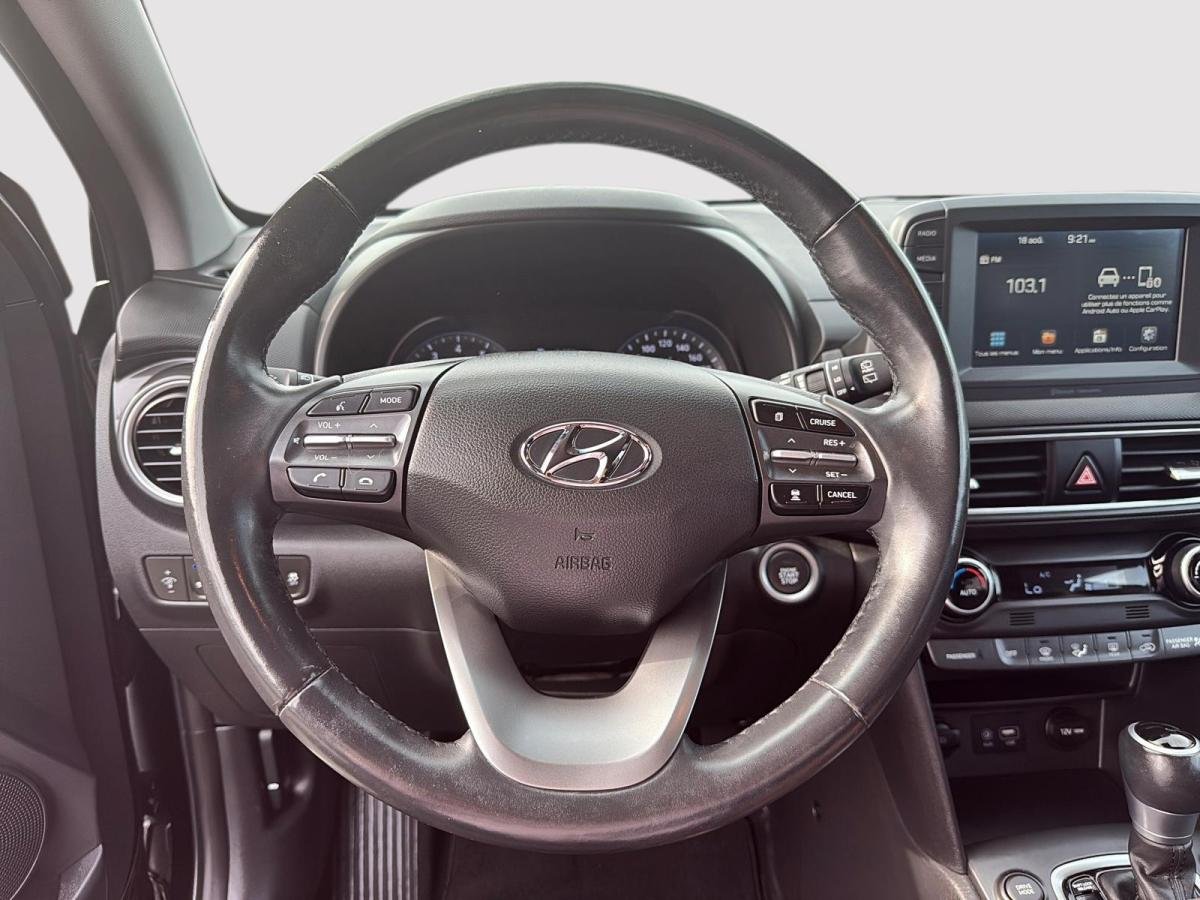 Hyundai Kona 2020 Noir Rouyn-Noranda - photo #9