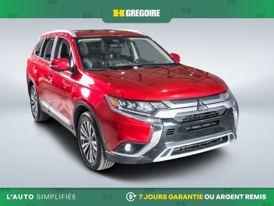2020 Mitsubishi Outlander ES AWD AUTO A/C MAGS CUIR TOIT CAM RECUL BLUETOOTH Red