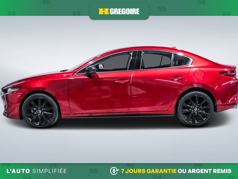 Mazda 3 GT w/Turbo AWD AUTO AC CUIR TOIT NAV CAM RECULE 2024 Rouge