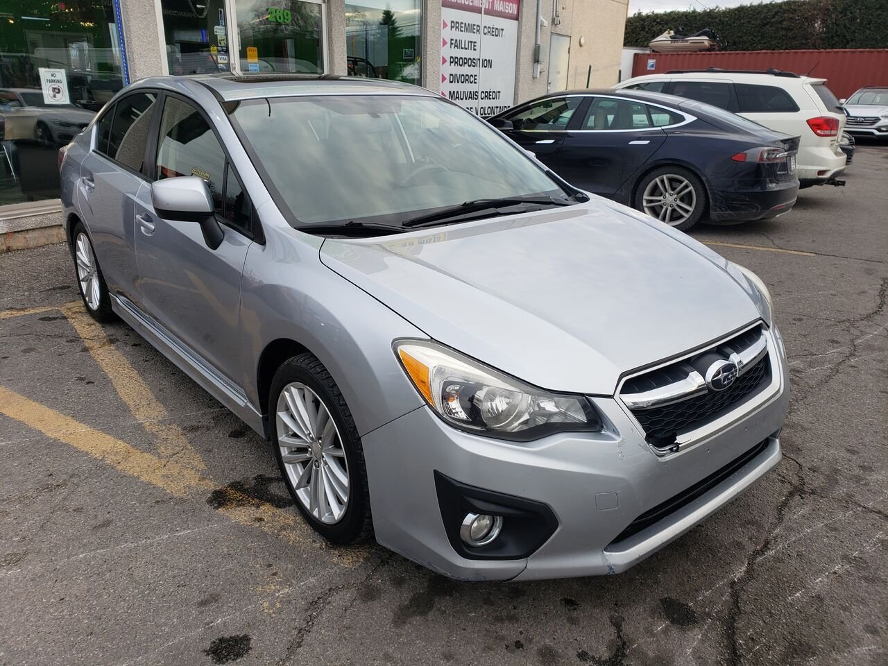 2014 Subaru Impreza Sedan Grey  - photo #8