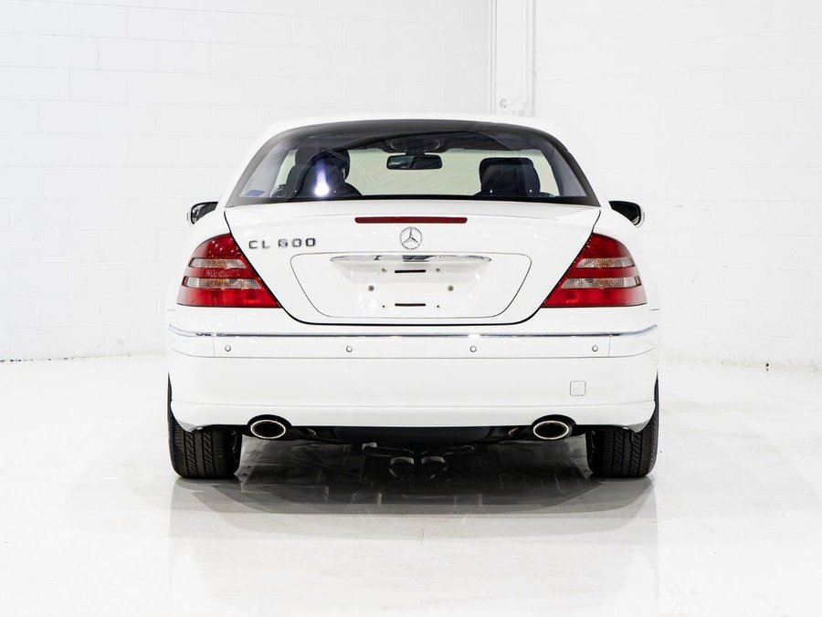 2001 Mercedes-Benz CL600 2001 White