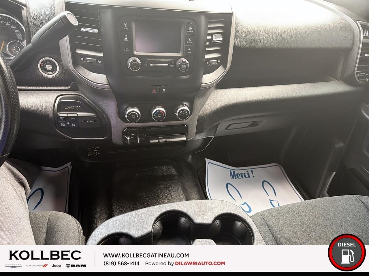 RAM 2500 261801 | Tradesman CrewCab 4x4 2022 Bleu Gatineau - photo #27