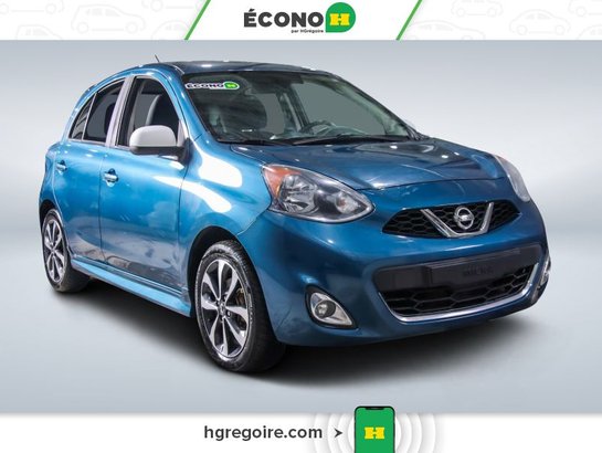 2016 Nissan MICRA SR AUTO GR ÉLEC A/C BLUETOOTH CAMÉRA MAGS Blue