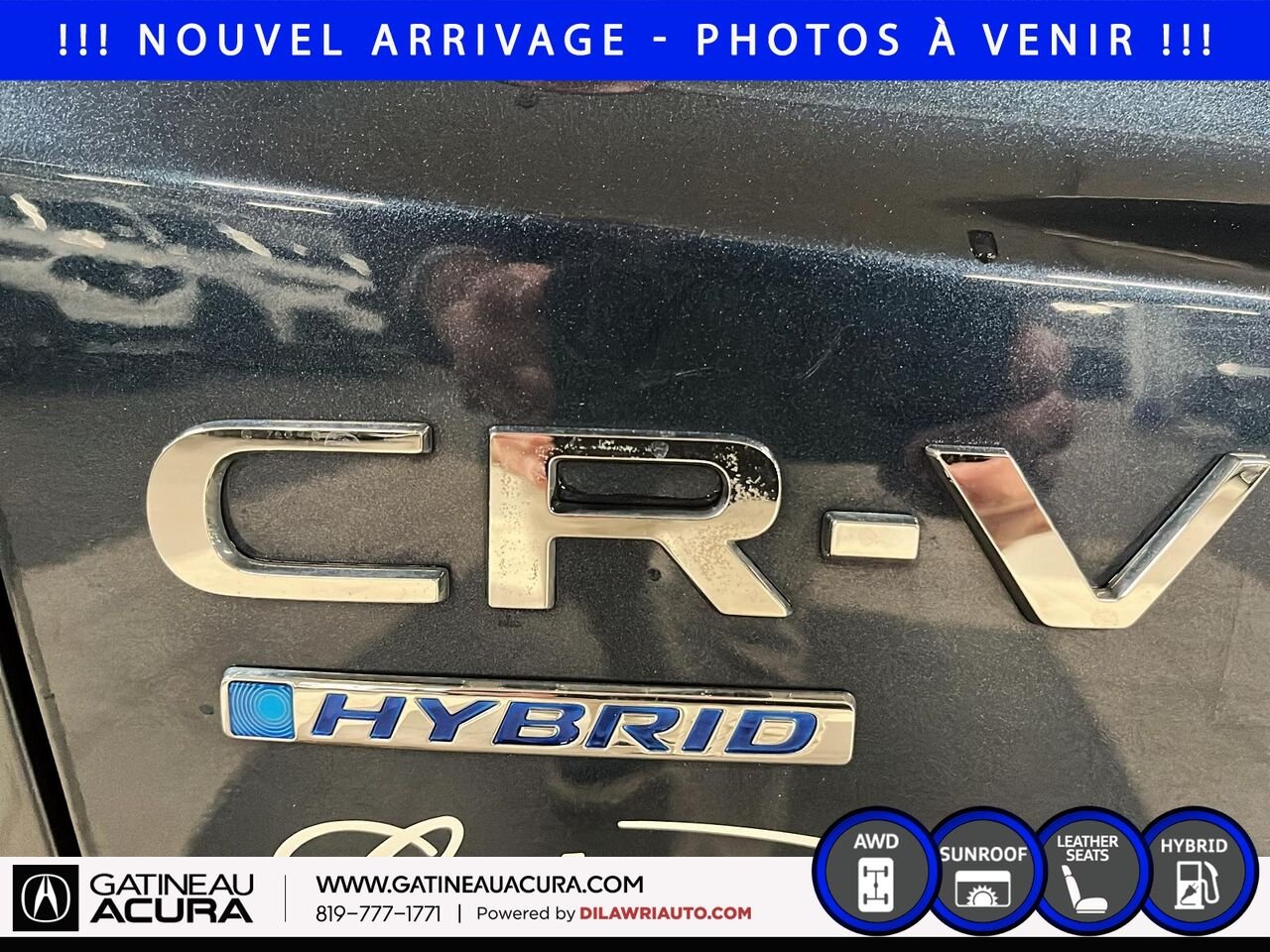 2024 Honda CR-V hybride EX-L Traction Intégrale Blue Ottawa & Gatineau - photo #6