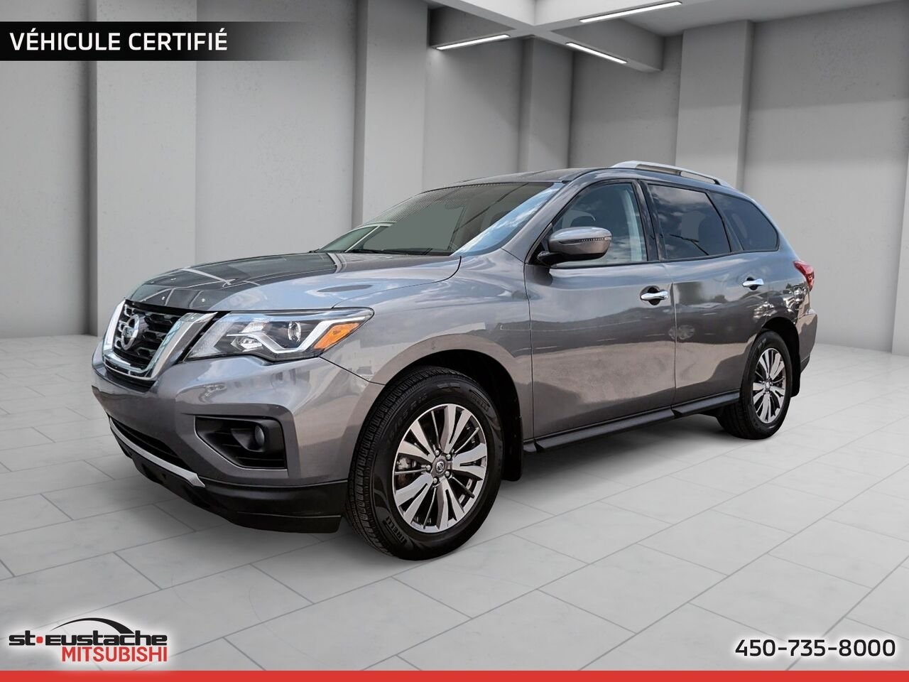 Nissan Pathfinder 2018 Gris Saint-Eustache - photo #0