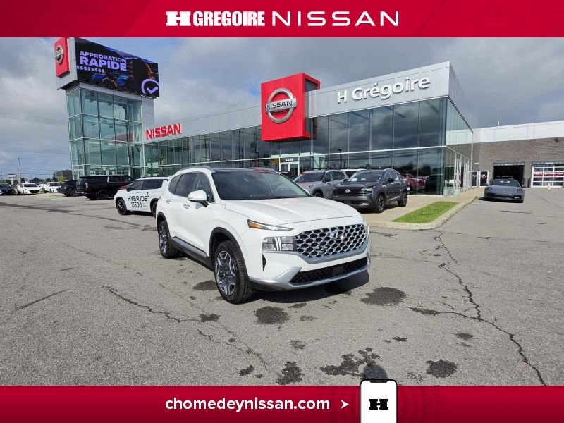 2022 Hyundai Santa Fe Plug-In Hybrid White Laval - photo #0