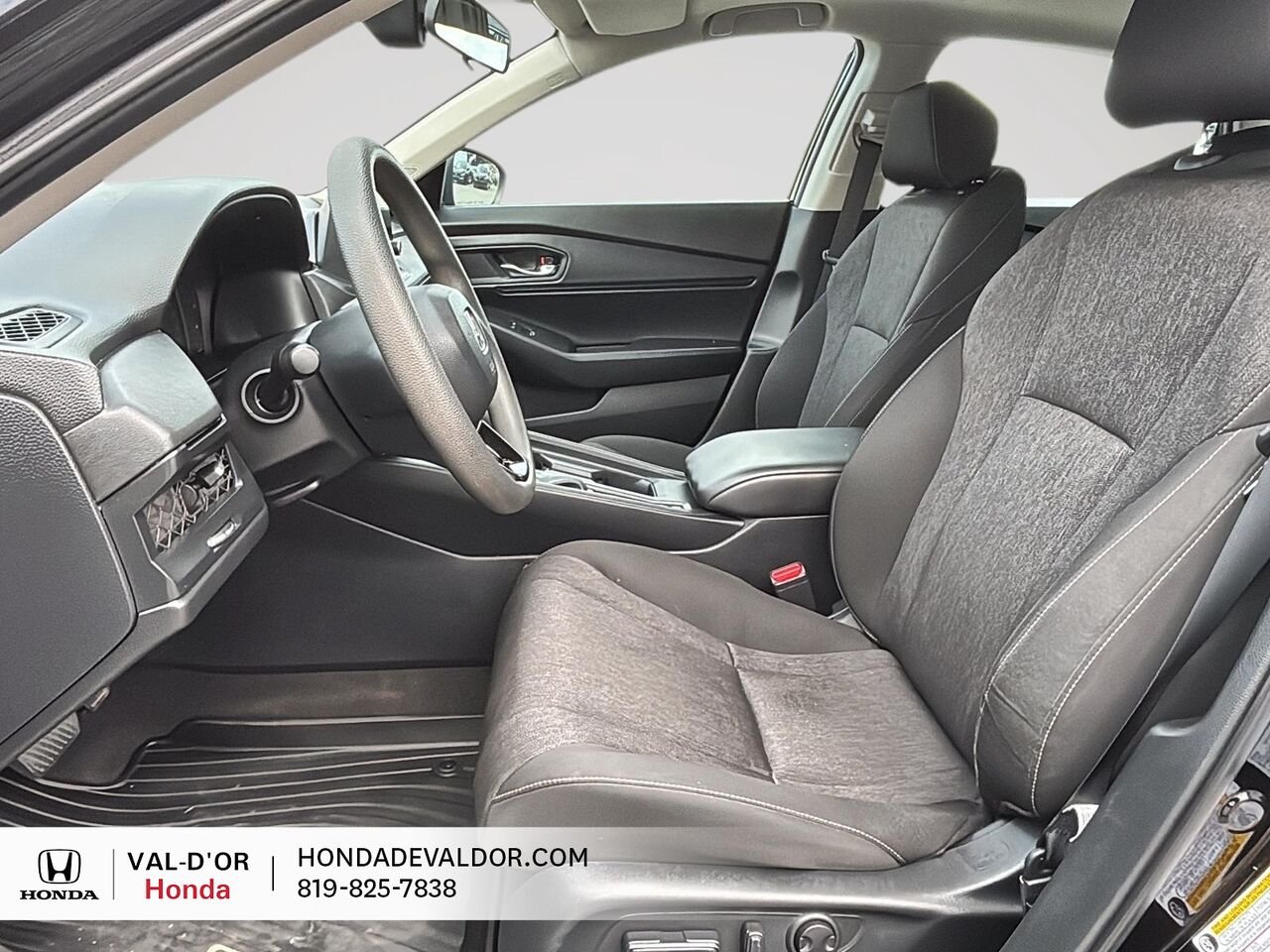 Honda Berline Accord EX 2023 Noir Val-d'Or - photo #6