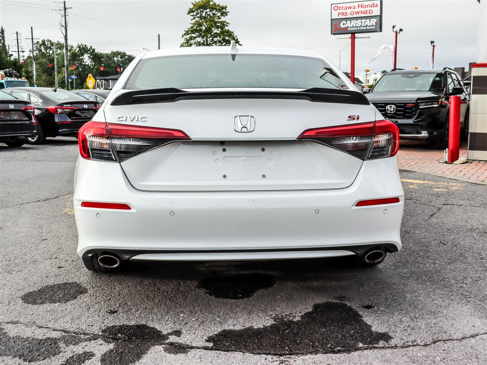 Honda Civic Si berline 2024 White Ottawa & Gatineau - photo #3