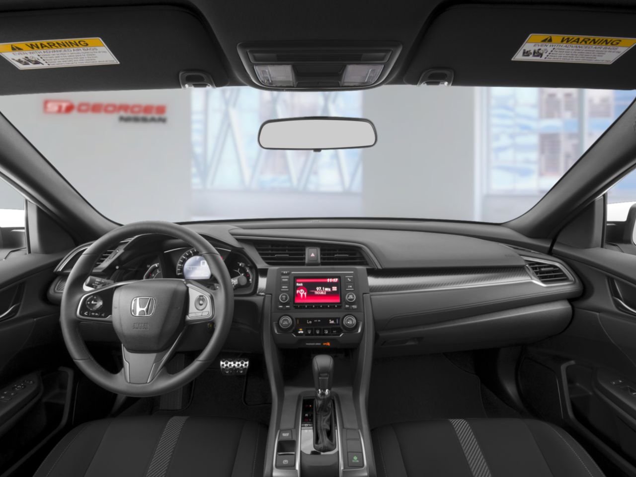 Honda Civic Hayon 2017 Noir Saint-Georges - photo #5