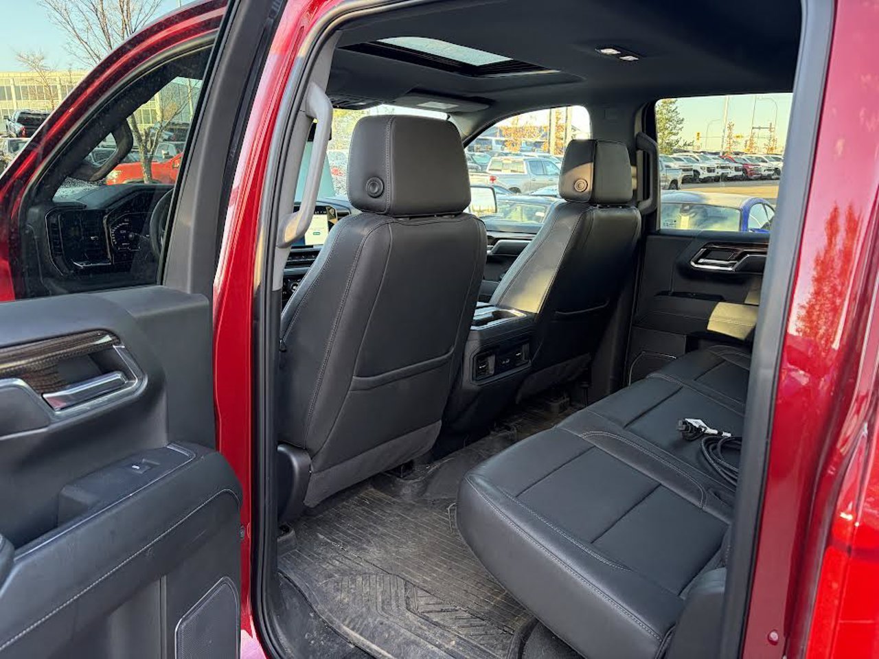 2024 Chevrolet Silverado 1500 4WD Crew Cab 147 LT Trail Boss Red Sherwood Park - photo #5