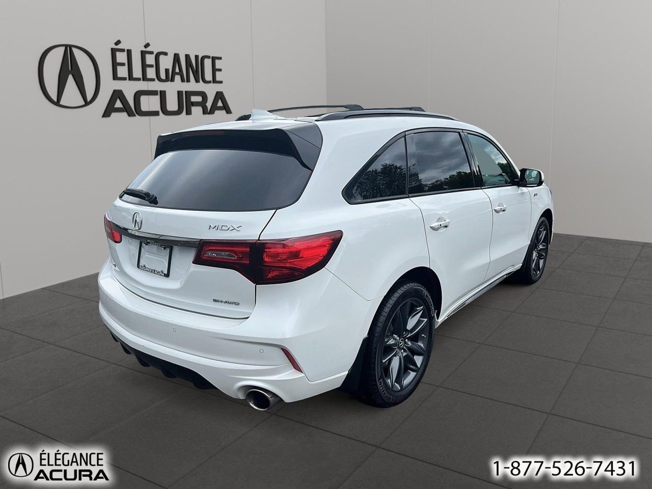 Acura MDX A-Spec | 26068A 2020 Blanc Granby - photo #5