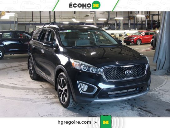 Kia Sorento 3.3L EX+ AWC 7 PASSAGERS CUIR CAMÉRA MAGS 2016 Noir