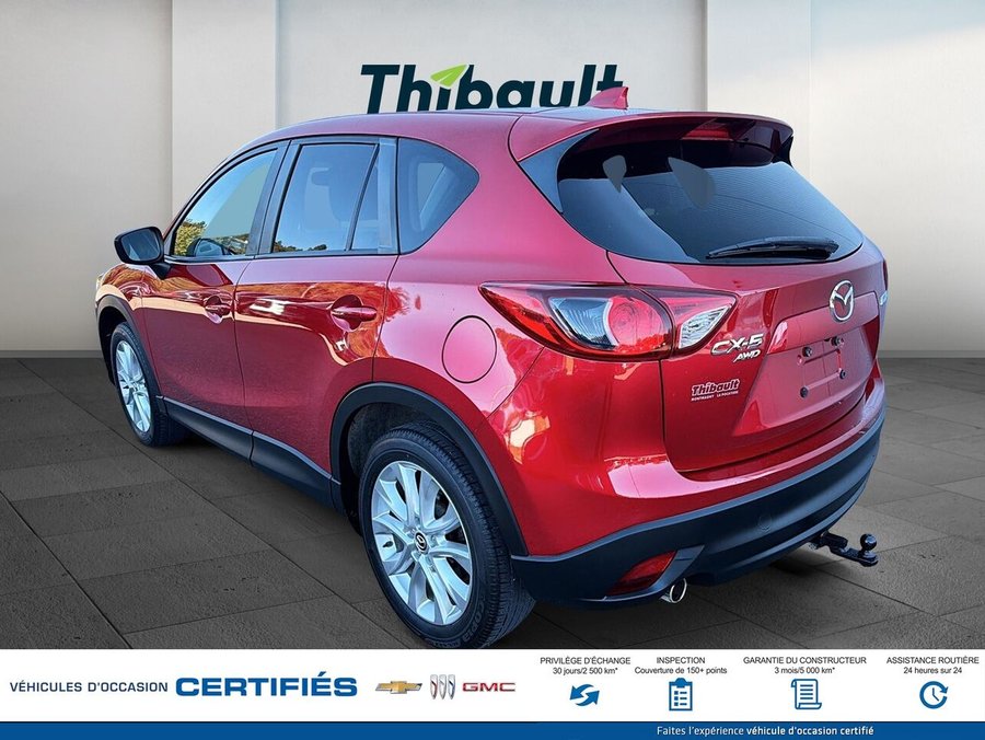 Mazda CX-5 Traction intégrale, 4 portes, boîte automatique, GT 2015 Rouge