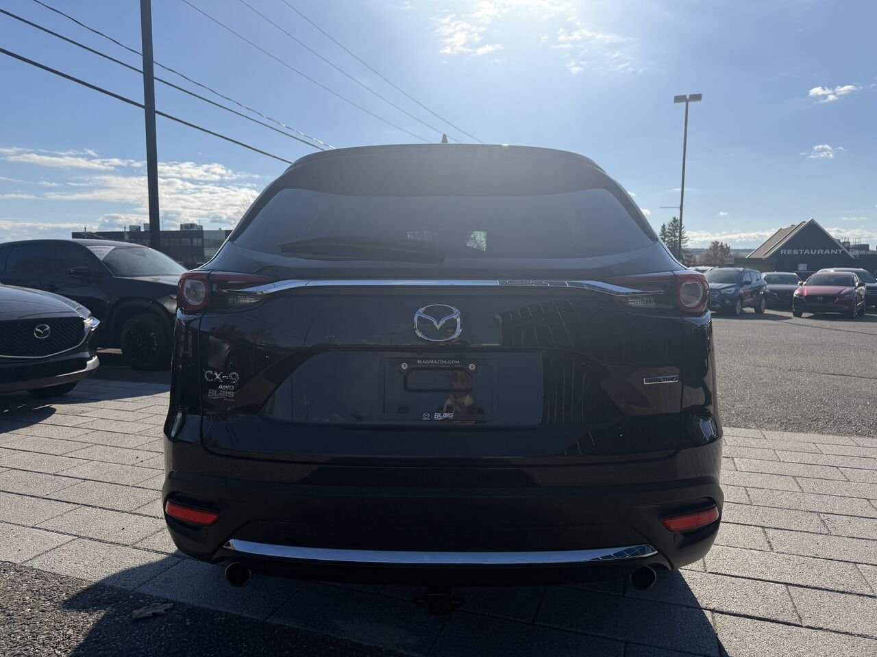 2023 Mazda CX-9 Black Ste-Marie - photo #2