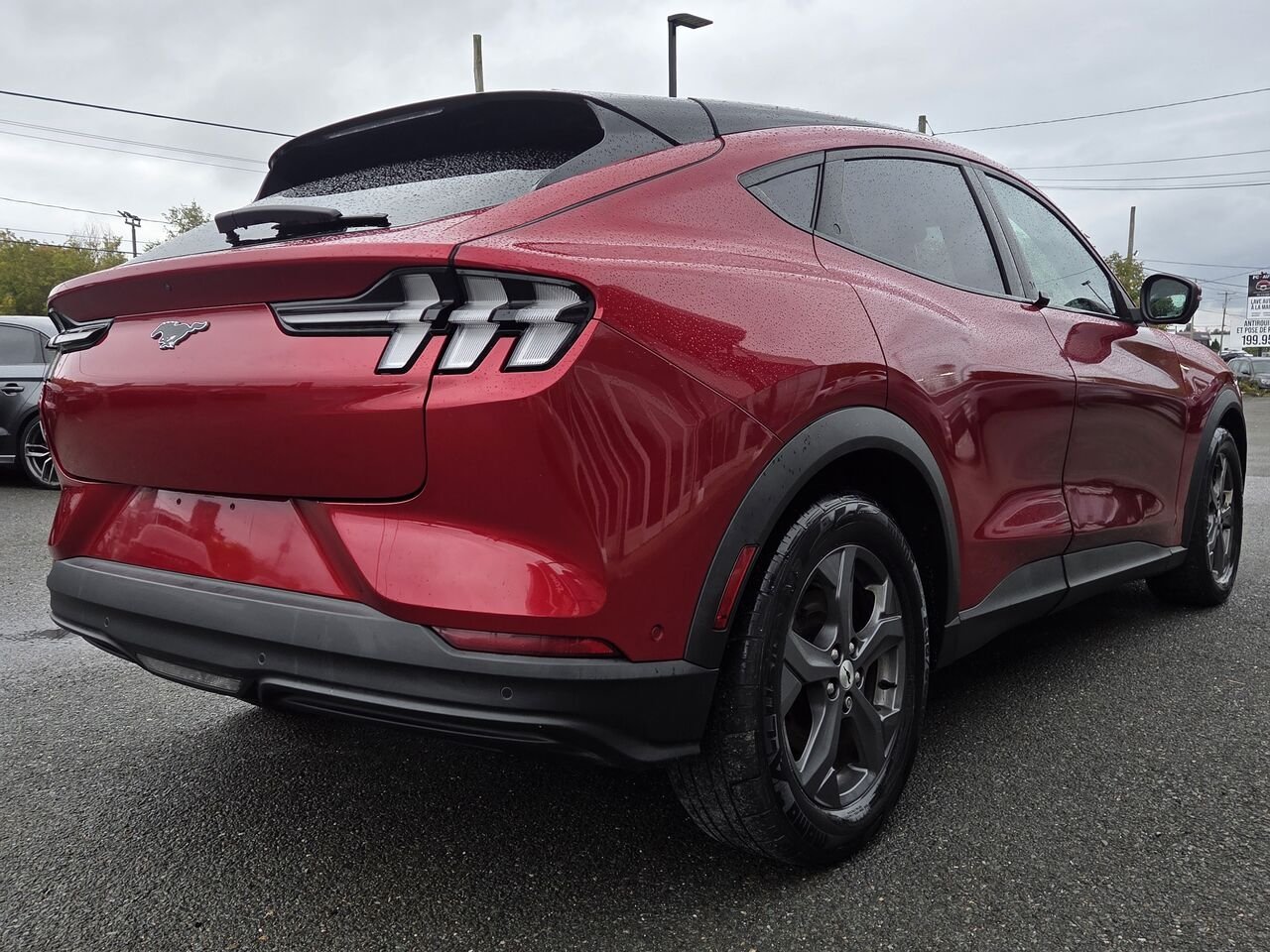 2021 Ford Mustang Mach-E AWD Red Granby - photo #6
