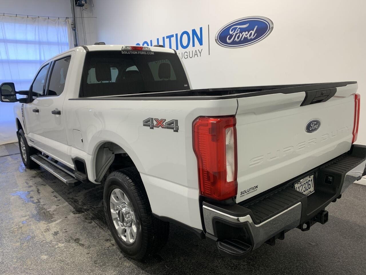 Ford Super Duty F-250 SRW XLT F250 XLT, 4X4, DIESEL, PRET A TRAVAILLER 2024 Blanc Châteauguay - photo #13