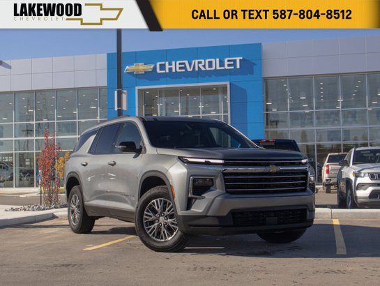 2026 Chevrolet Traverse LT 2LT AWD 2.5T 7 Passenger | Heated Leather Bucket Seats Grey
