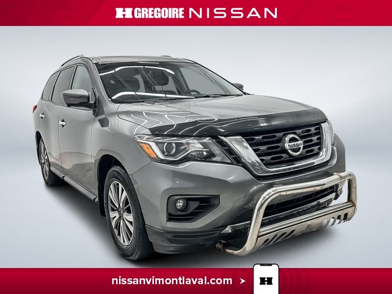 Nissan Pathfinder VR3614 | SL AWD Cuir Caméra 360 Toit 7 passagers 2017 Gris Laval - photo #0
