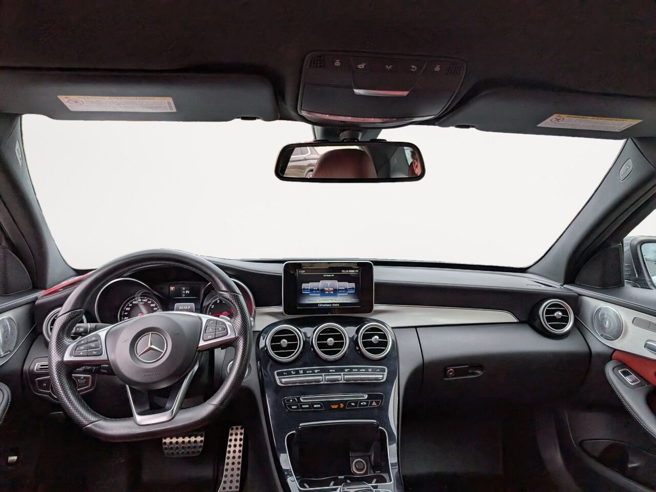 Mercedes-Benz Classe-C C-CLASS C300/SIÈGES CHAUFFANTS ET EN CUIR/AC BIZONE/CAMÉRA DE RECUL 2017 Gris Sherbrooke - photo #17