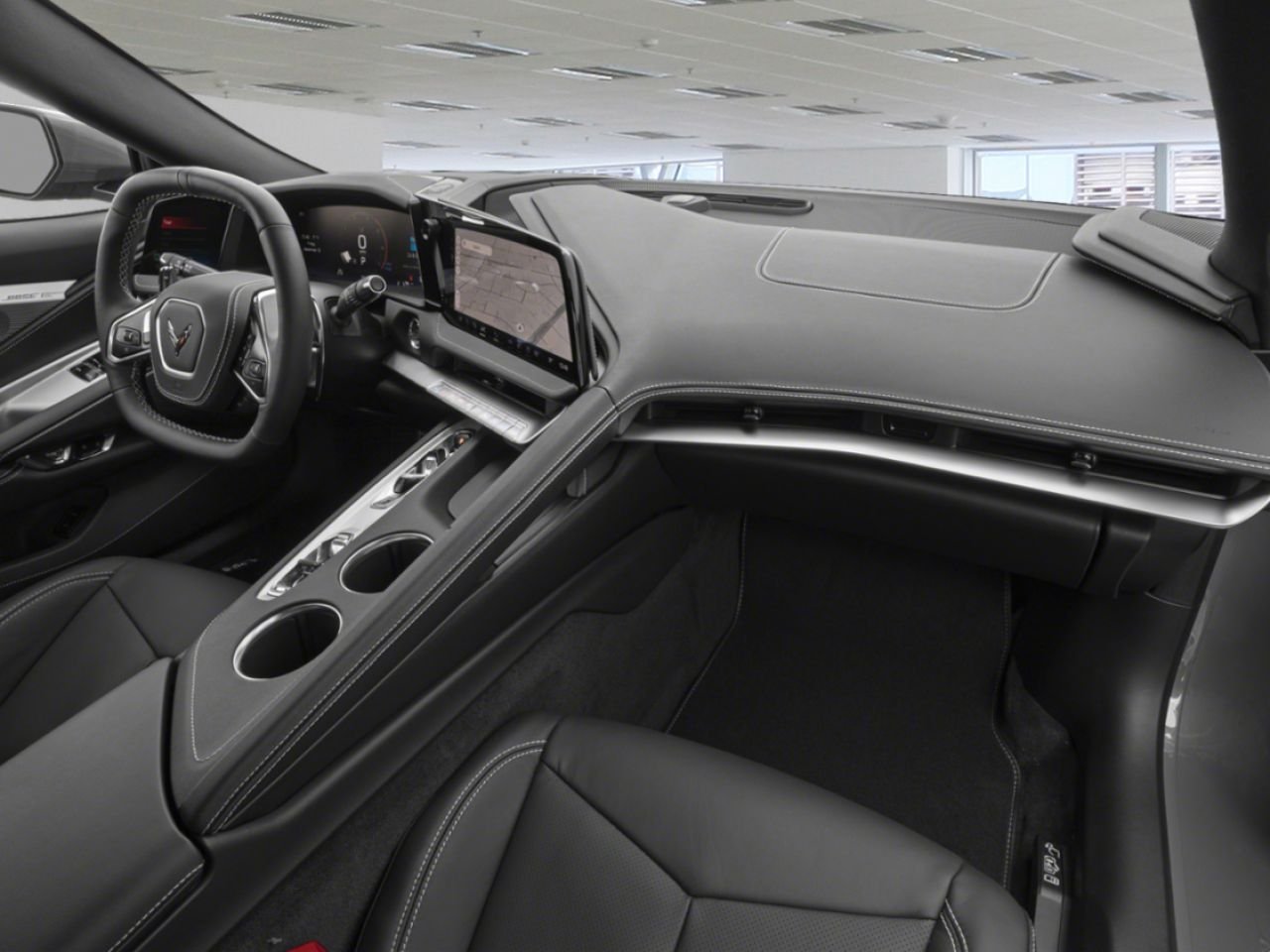 CHEVROLET Corvette CORVETTE STINGRAY COUPE 1LT (1LT) | 27-0165 2027 Noir Granby - photo #3