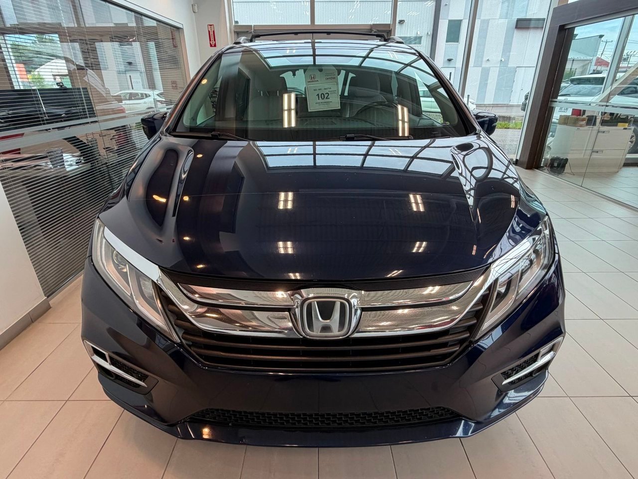 2018 Honda Odyssey Blue Notre-Dame-des-Prairies - photo #2