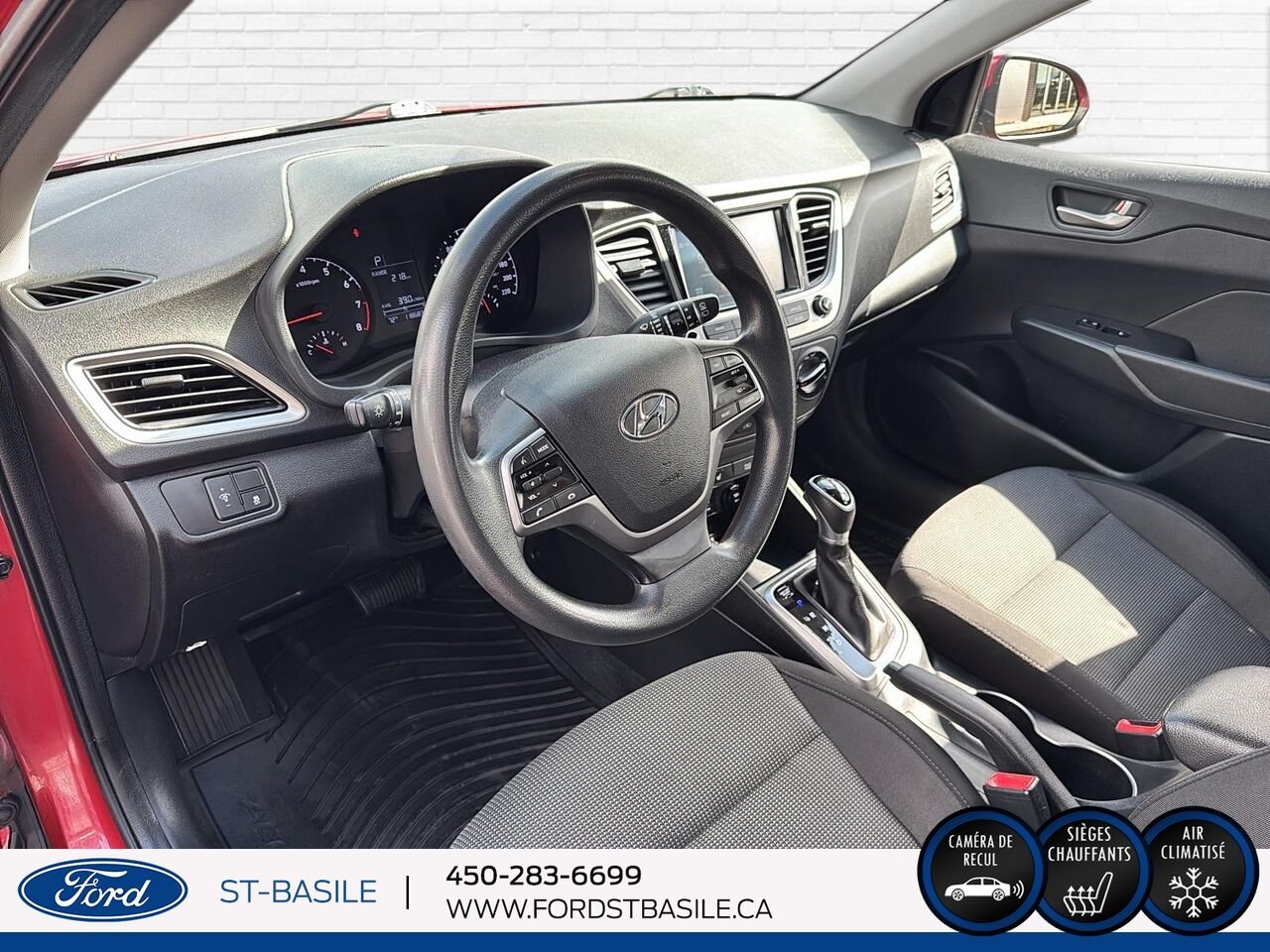 2019 HYUNDAI ACCENT Red Saint-Basile-le-Grand - photo #17