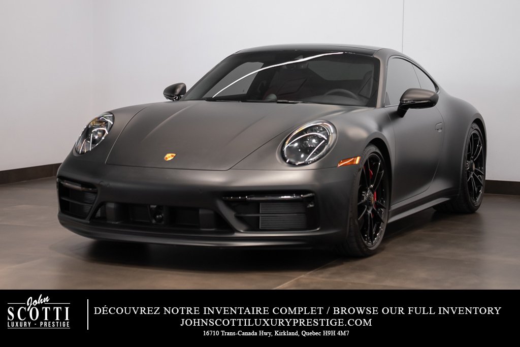 Porsche 911 Carrera 4 GTS 2024 Noir Kirkland - photo #0