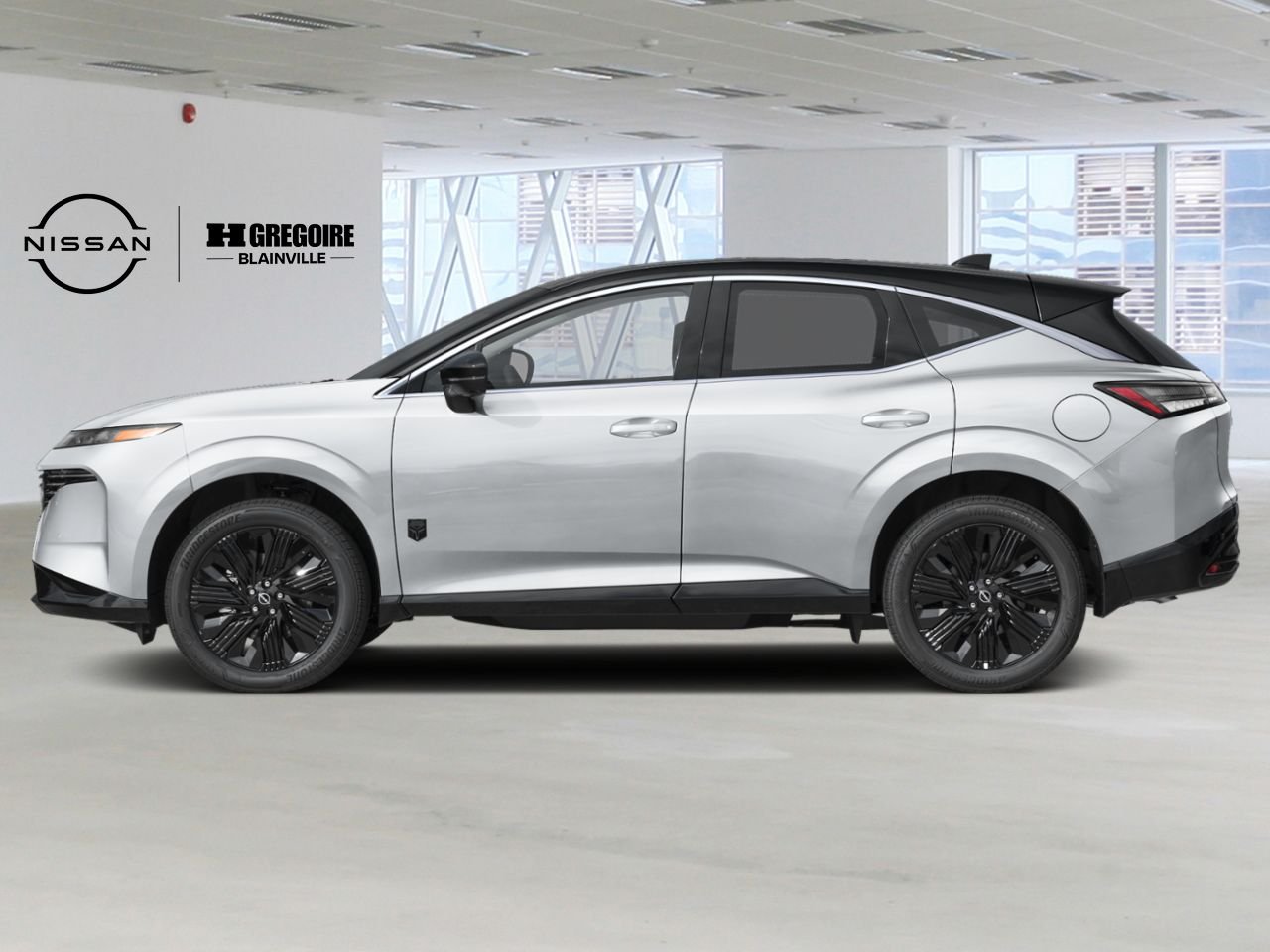 Nissan Murano 2027 Blanc Everest nacré triple couche/Noir intense Blainville - photo #2