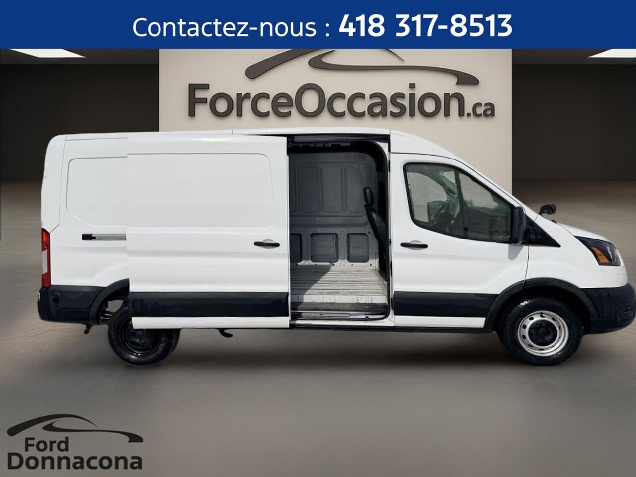 Ford Transit Cargo Van 2024 Blanc Donnacona - photo #7