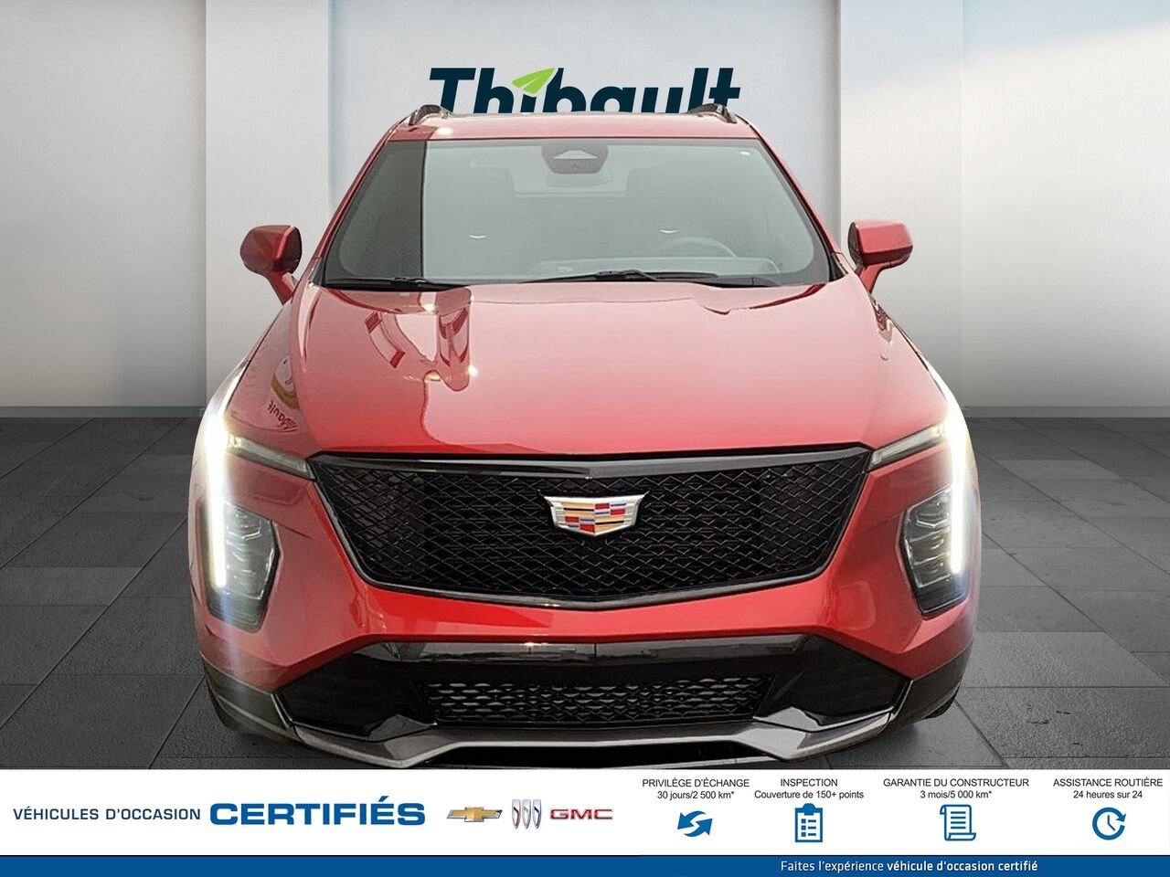 2024 CADILLAC XT4 SPORT Traction intégrale, 4 portes Sport Red Montmagny - photo #1