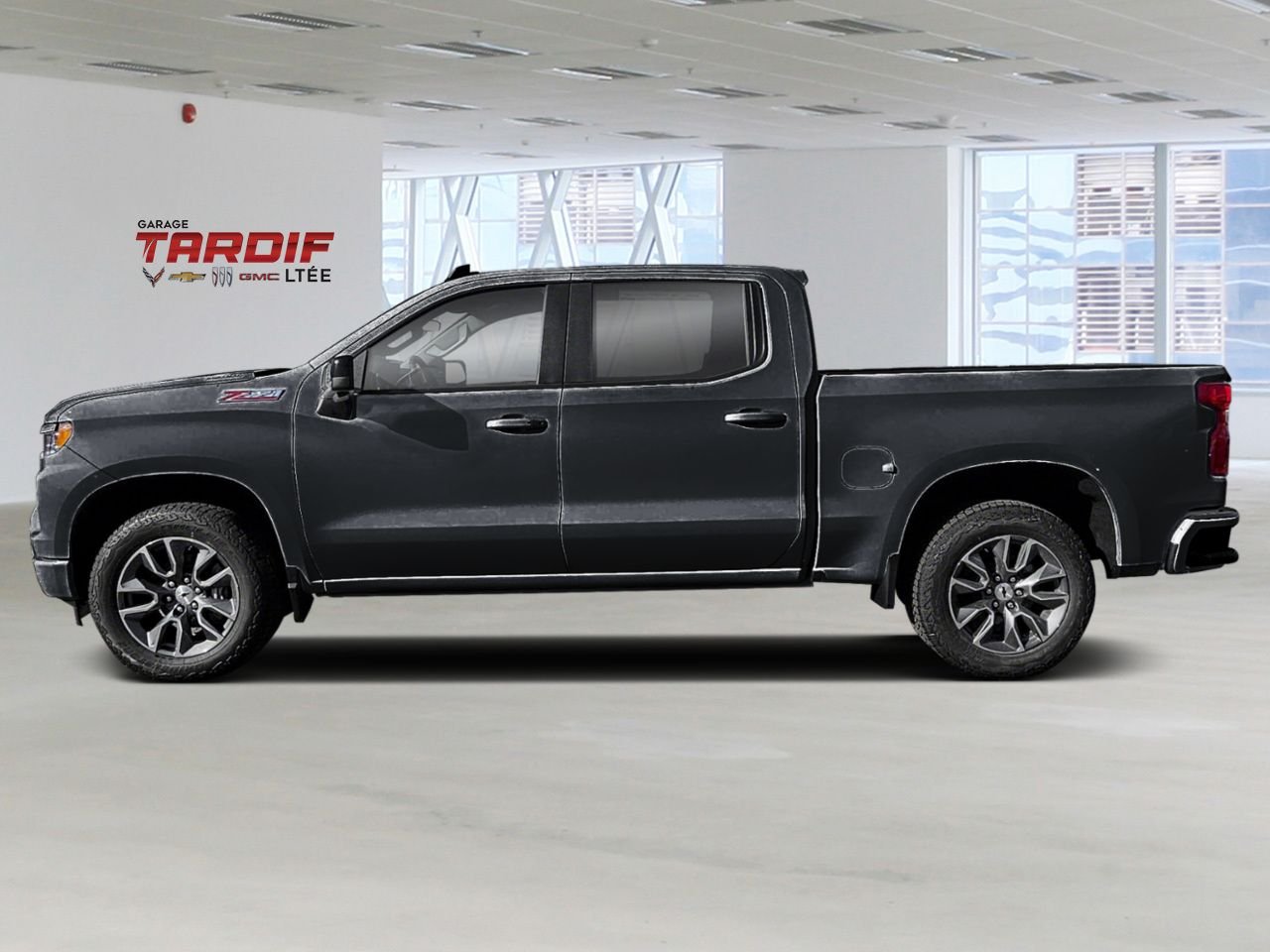 CHEVROLET Silverado 1500 RST cabine multiplace 4RM 157 po 2026 Noir Amos - photo #1