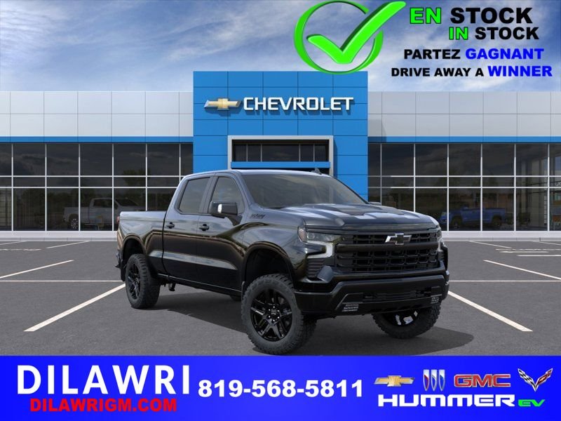 2026 CHEVROLET Silverado 1500 LT Trail Boss cabine multiplace 4RM 157 po BLACK Gatineau - photo #0