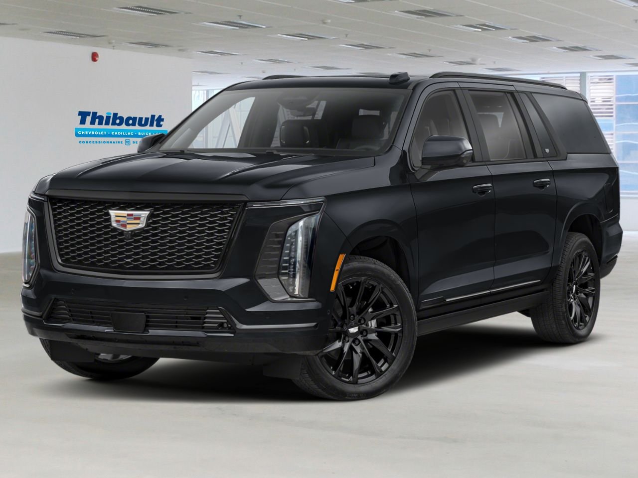 CADILLAC Escalade ESV Platinum sport 4 portes 4RM 2027 Noir corbeau Sherbrooke - photo #0